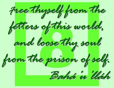 Free thyself from the fetters of this world, and loose thy soul from the prison of self. #Bahai #Willingness #bahaullah
